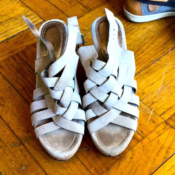 WOMENS JESSICA BENNET WEDGES!!! - Picture 1 of 5